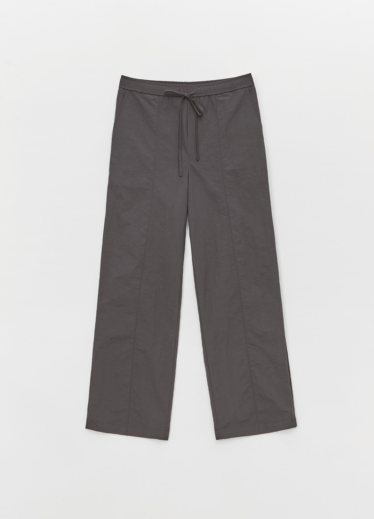 Charcoal Parachute Pants - Dearish